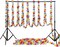 32ft Summer Tropical Hawaiian Flower Lei Garland Hibiscus Flower Garlands for Party Decorations Multicolored